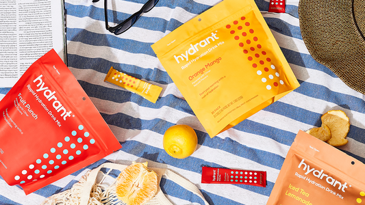 Dehydration and sunburn