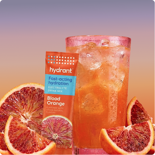 Hydrant Blood Orange electrolyte drink